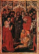 FROMENT, Nicolas The Raising of Lazarus dh Spain oil painting artist
